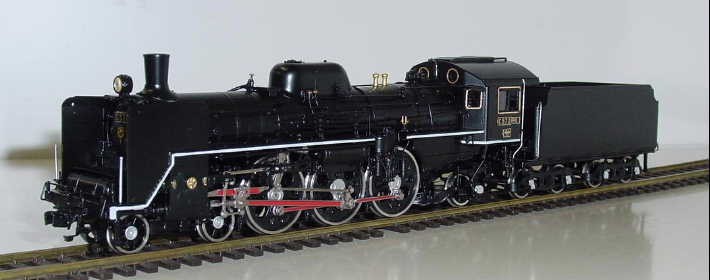 人気商品の FOMRAS-GREEN 蒸気機関車 1/80 16.5ミリ 完成品 国鉄D61(61 